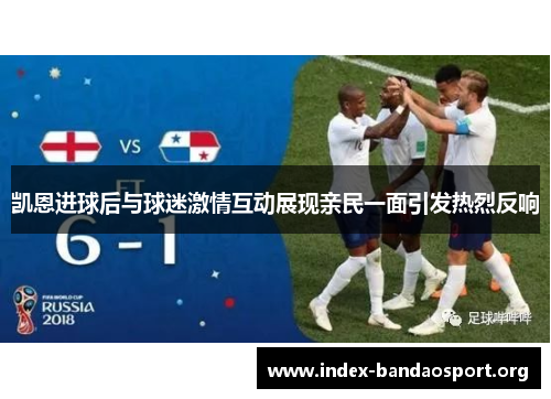 凯恩进球后与球迷激情互动展现亲民一面引发热烈反响 凯恩进球后与球迷激情互动展现亲民一面引发热烈反响