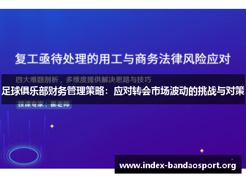足球俱乐部财务管理策略:应对转会市场波动的挑战与对策 足球俱乐部财务管理策略:应对转会市场波动的挑战与对策